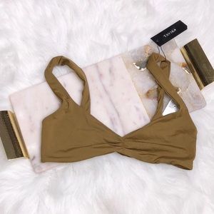 TAVIK PIA TOP BREEN OLIVE